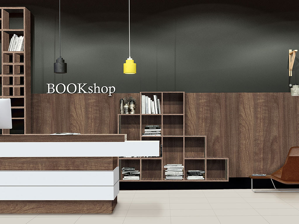 French-Walnut-Pure-White-Bookshop
